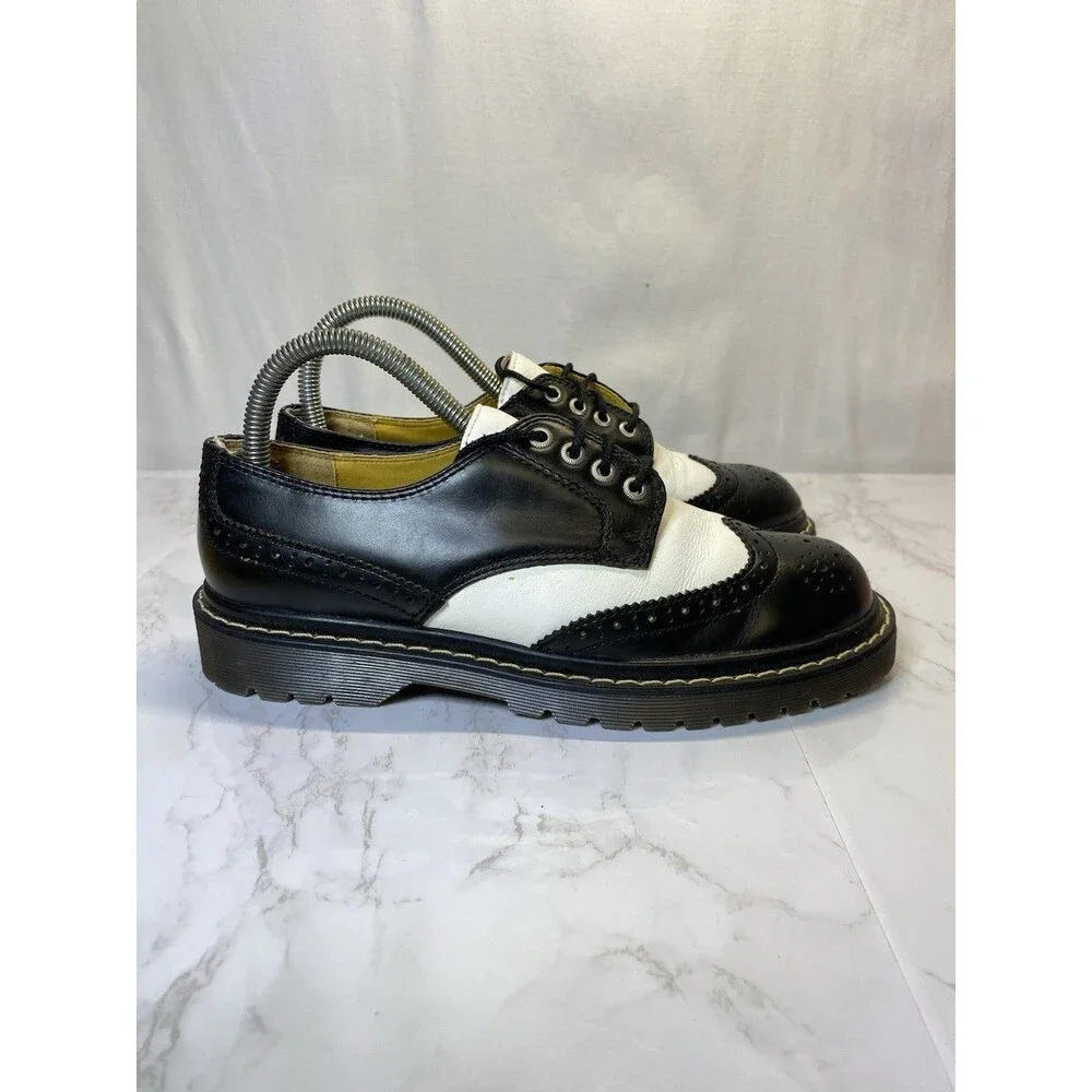 Vintage 90s Y2K Candies Platform Oxford Wingtip Schoolgirl Women 8 Chunky Rare